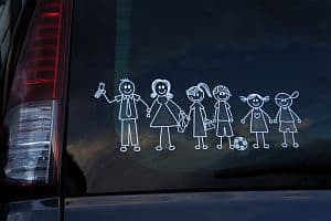 Trots op je gezin? Win 6 familiestickers naar keuze