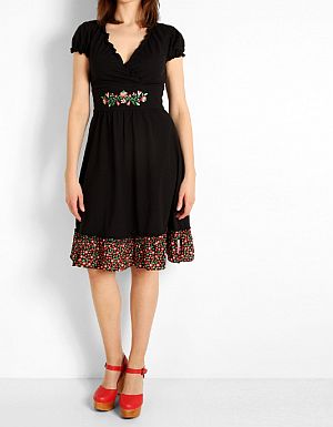 Blutsgeschwister Wildwuchs Cache Dress Deep Night