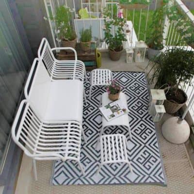Pimp je tuin met deze hippe vloerkleden