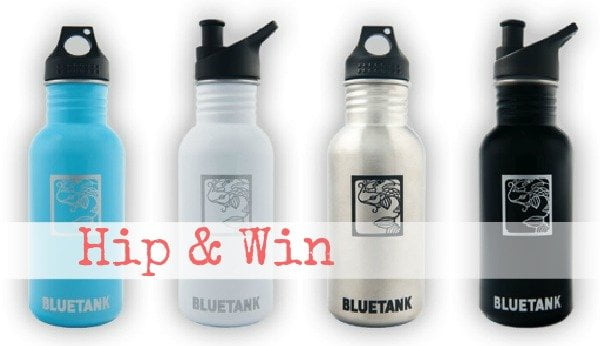 Bluetank | Maak 2x kans op een hippe, duurzame waterfles