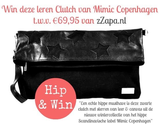 zZapa ♥ Win een Clutch twv €69,95 van Mimic Copenhagen