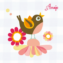 Lief Leuk Eigen Geboortekaartjes op HippeShops Lief Leuk Eigen Geboortekaartje voor een meisje