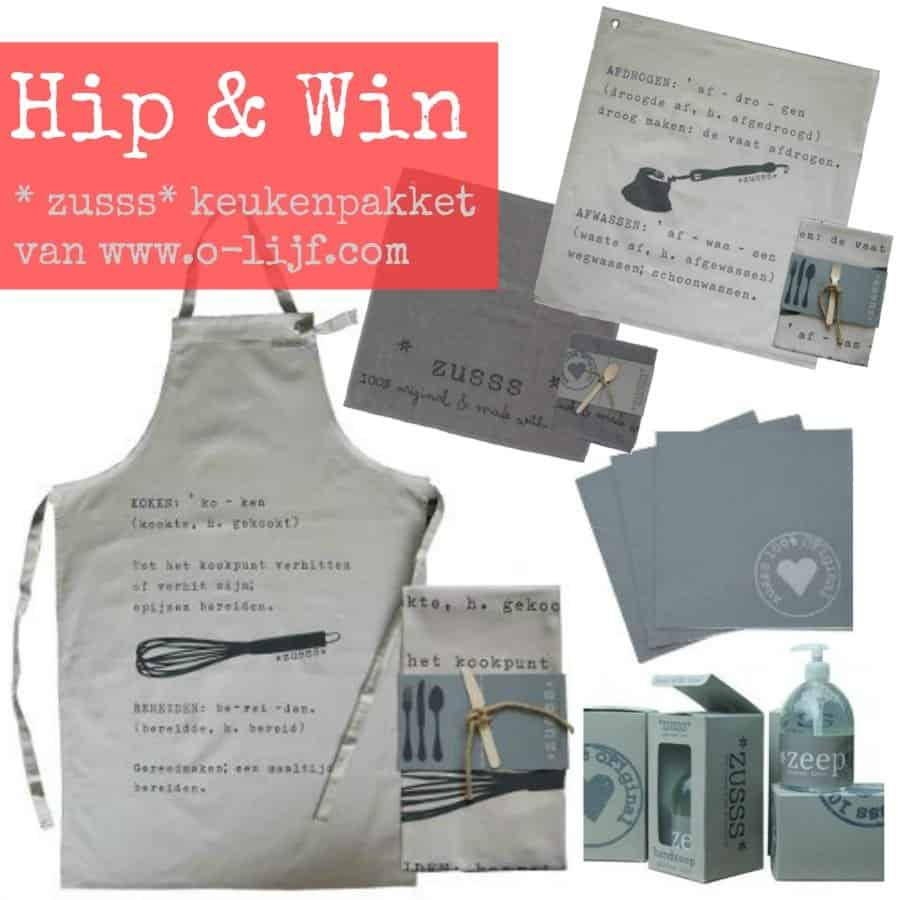 O-LIJF.com giveaway ♥ Hip keukenpakket van Zusss €63,-