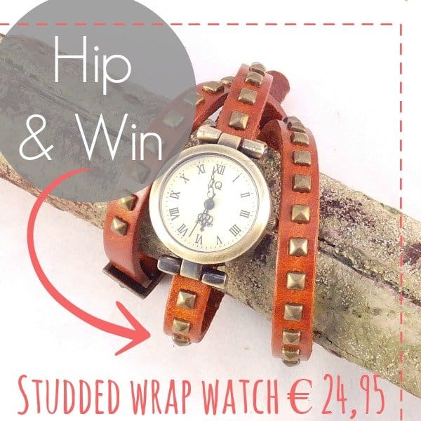 Win een studded wrap watch van OneofEve.com