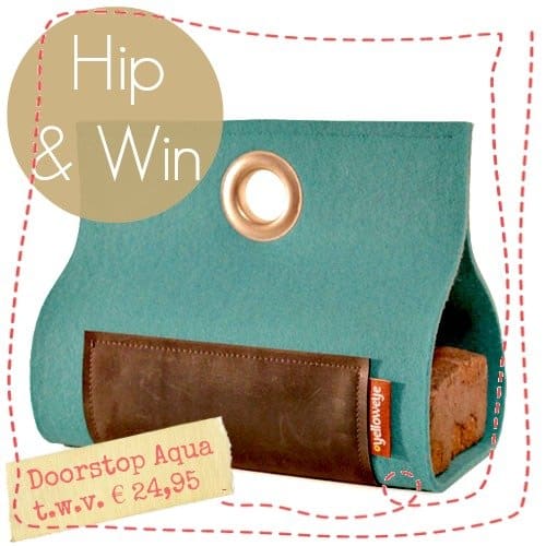 Win een hippe deurstopper twv €24,95 van Yelloweye