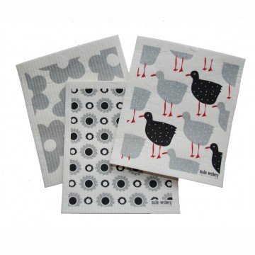 grijze-kippen-bloem-vaatdoeken-met-prints