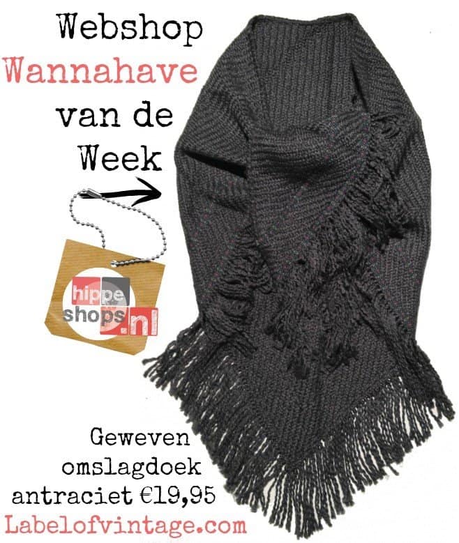 Omslagdoek van LabelofVintage – Wannahave van de Week