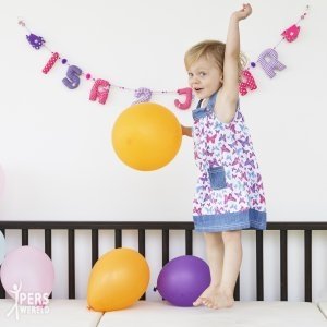 Hoera! Fairtrade verjaardagsslingers op z’n hipst bij Kiddycolors