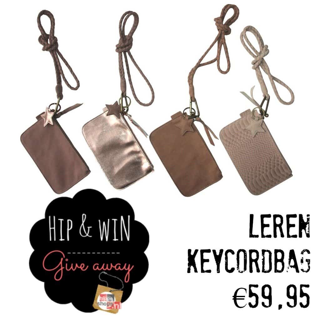 Comfystuff – Win een leren keycord bag twv €59,95