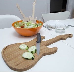 gitaar snijplank kikkerland