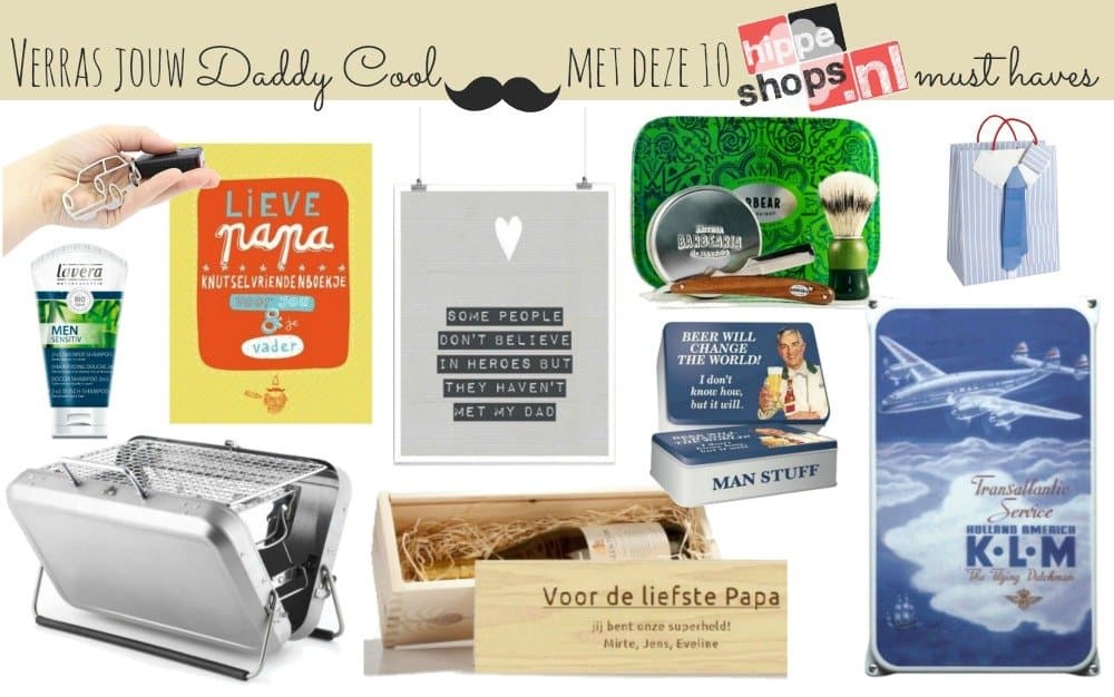 10 Daddy Cool Must Haves – Vaderdag op z’n hipst!
