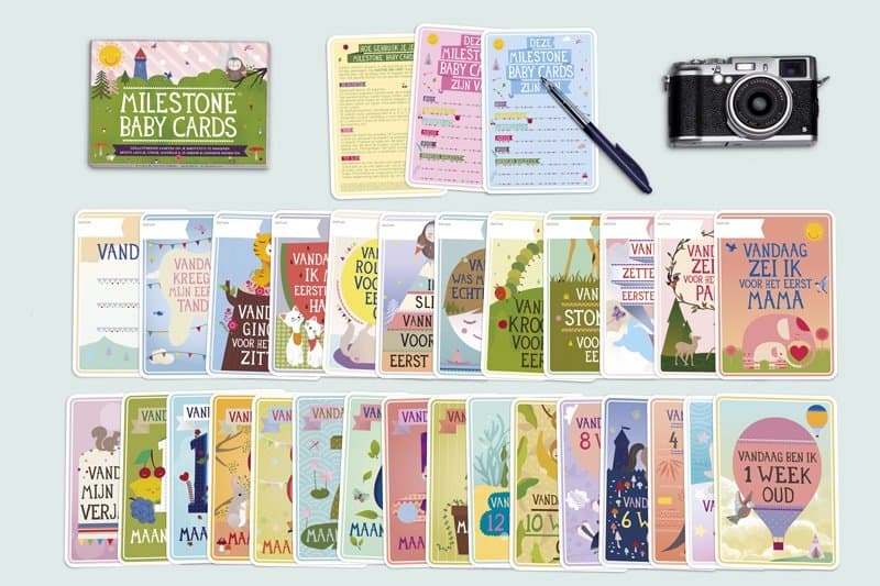 milestonecards_alle_kaarten_kraamkado_un