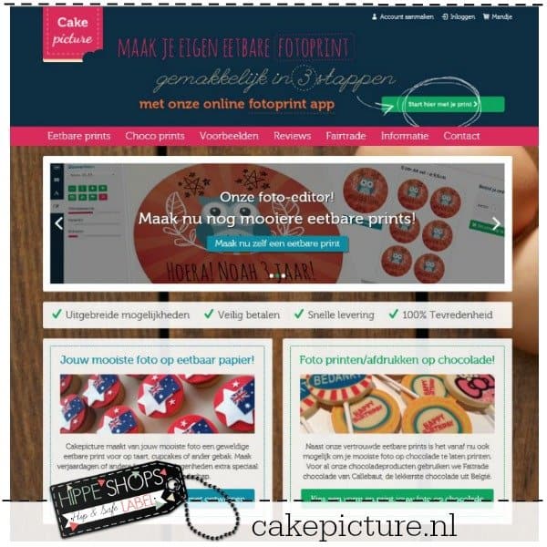 Cakepicture – maak je eigen eetbare fotoprint