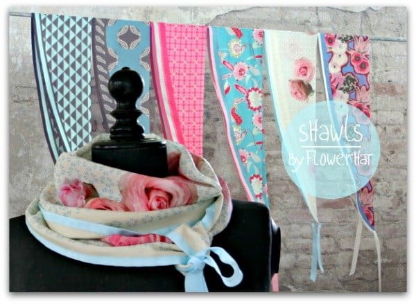 WIN: Flowerhat shawl ‘pink happiness’ twv €49,95