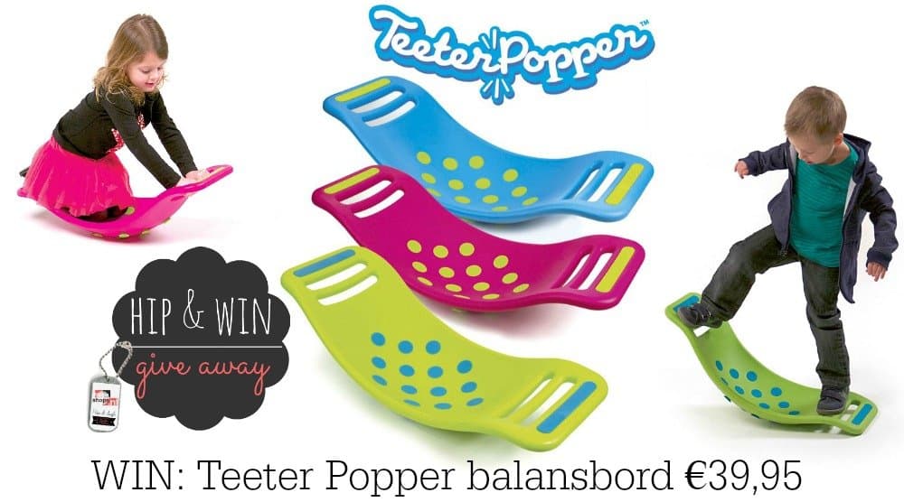 Let’s pop! Win een Teeter Popper balansbord twv €39,95