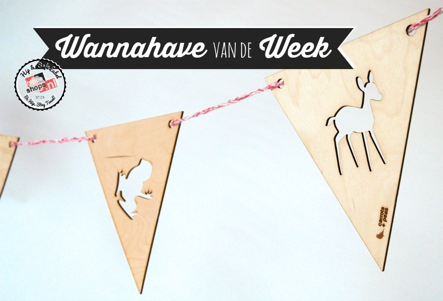 Carrots & Peas houten slinger – Wannahave van de Week