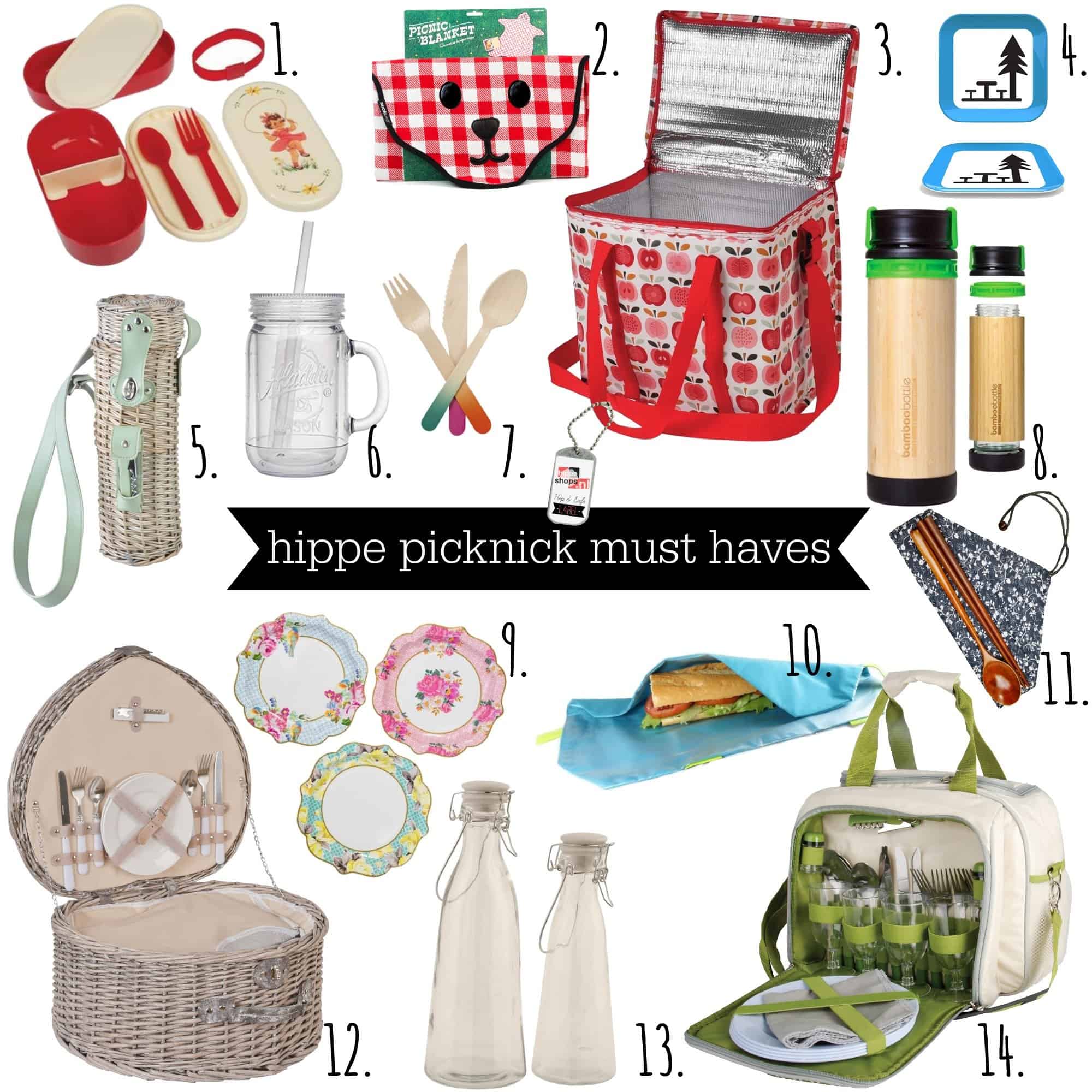 De leukste must haves voor een hippe picknick