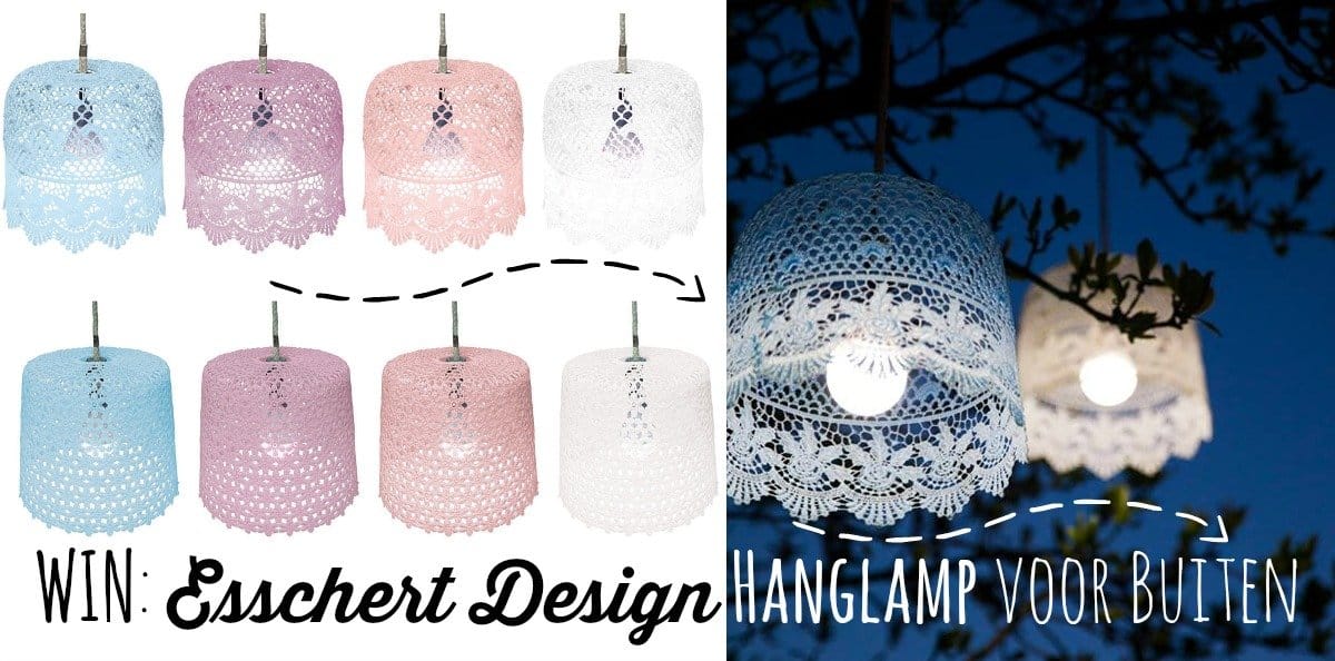 Hippe Hanglamp voor buiten van Esschert Design – Give Away