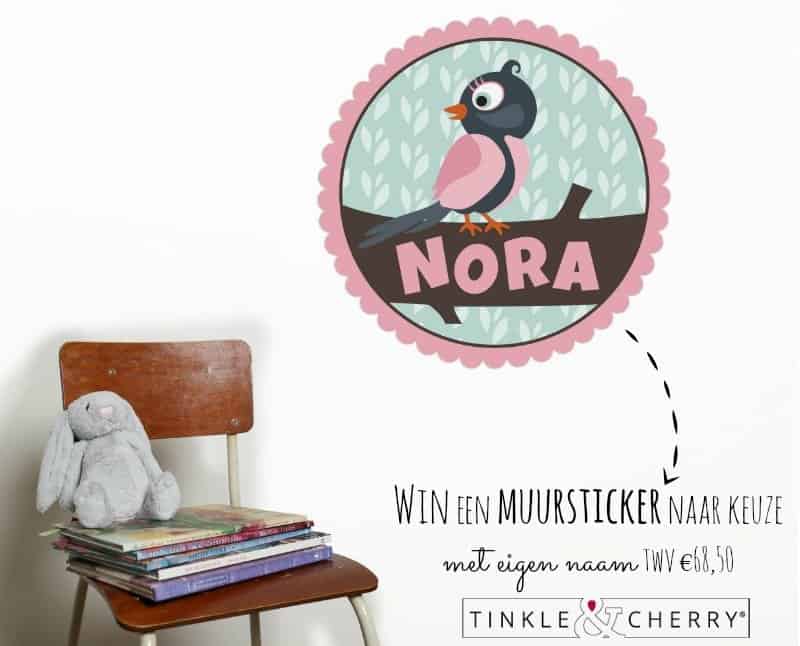 tinklecherry-muursticker-giveaway