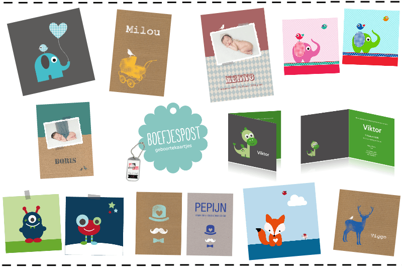 boefjespost-geboortekaartjes