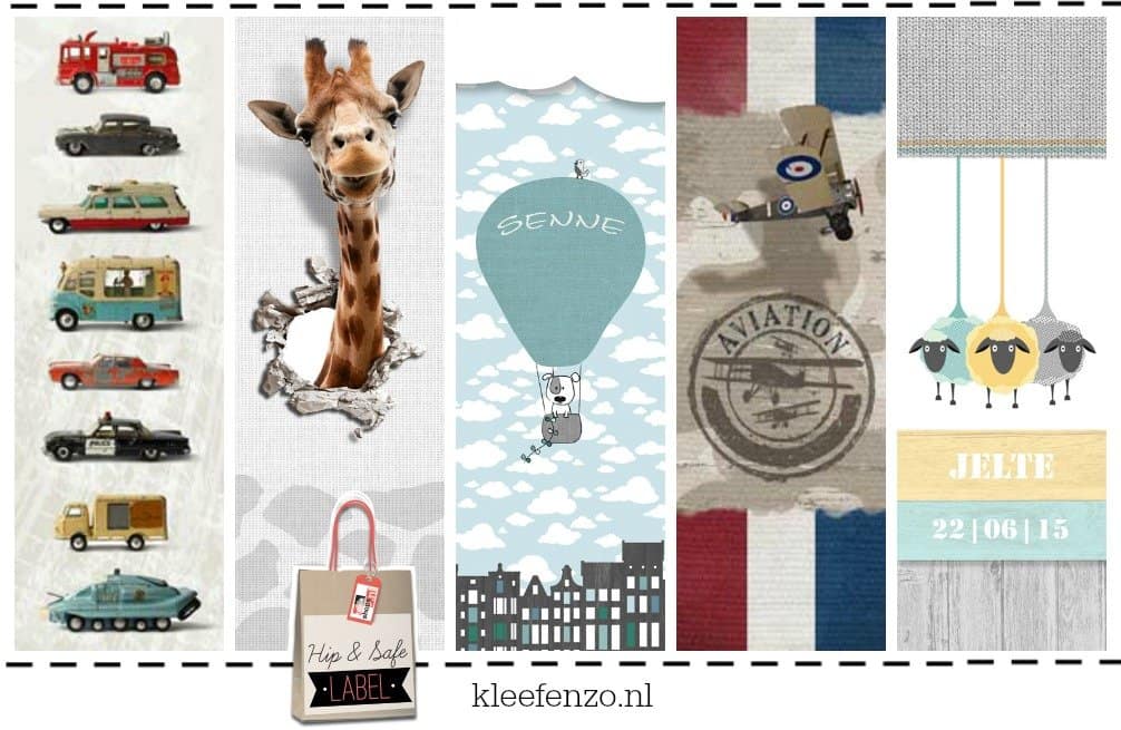 Kleefenzo – originele muurstickers voor kids