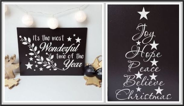 Hippe tekstborden en posters voor een sfeervolle decembermaand