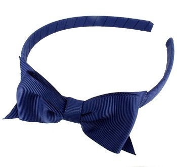 Diadeem met strik in navy blue haarspeldjescom-diadeem-strik-navy-hippeshops