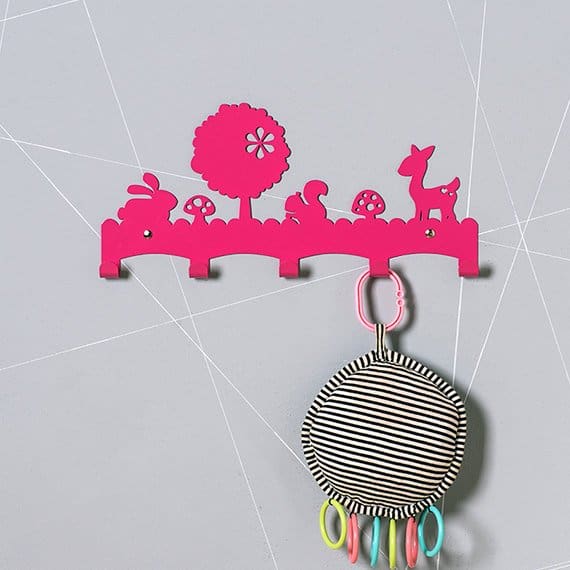 WIN: Metalen Kinderkapstok Woodland twv €29,95