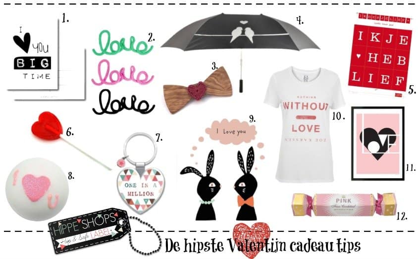 Last Minute Shopping ♥ de 12 hipste Valentijn cadeautjes