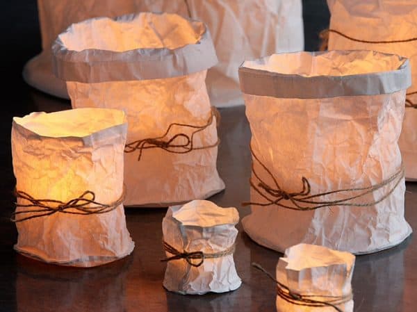 tindra candle bag rond
