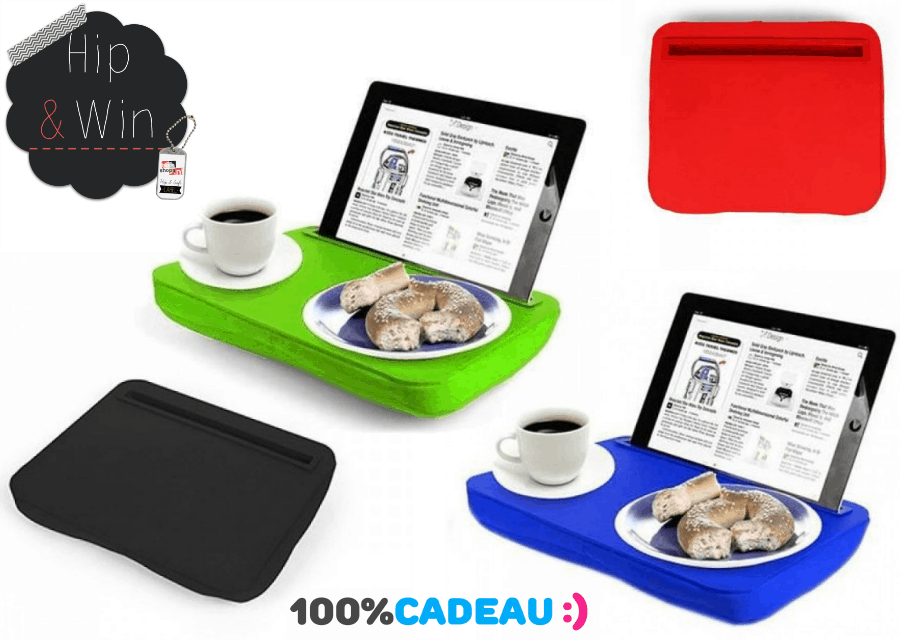 100% CADEAU geeft weg: iBed tablethouder (2x)