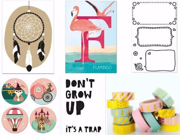 Postenpapier voor de leukste post Postenpapier-Hippeshops