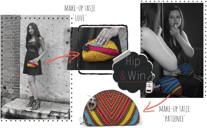 Dinkra geeft weg: make-up tasje ‘love’ en ‘patience’