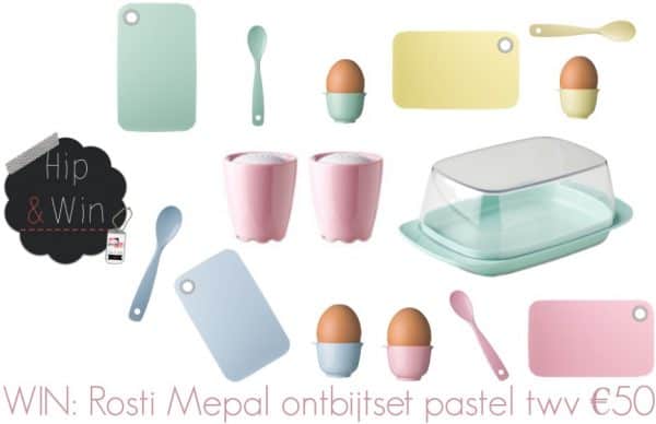Rosti Mepal geeft weg: pastel ontbijtservies twv €50 rostimepal-pastel-giveaway