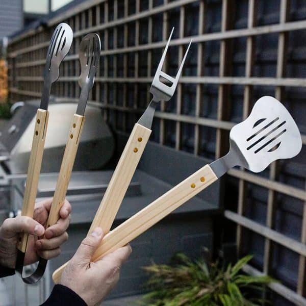 Vaderdag Giveaway: Barbecue gereedschapset gitaar (3-delig) 100pcadeau-Barbecueset-gitaarvaderdag