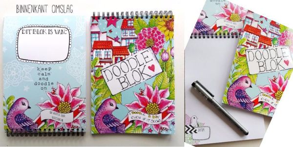 Doodle blok BDdesigns Hippeshops