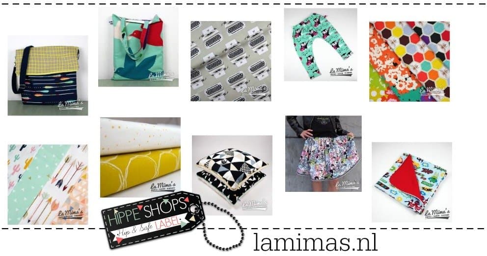 La Mima’s – Hippe webwinkel voor stoffen en creaties