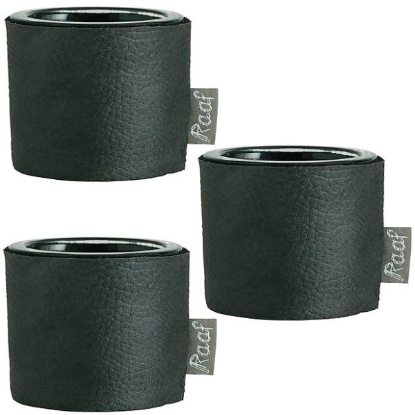 Raaf Waxinelichthouder glas en antraciet huid | HetLandhuys.nl hetlandhuys-raaf-pot-vaas-waxinelichthouder-huid-antraciet