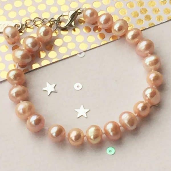 Kayasieraden.nl | Damesarmband Poederroze Zoetwaterparels kaya-dames-armband-poederroze-parels