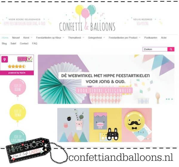 Confettiandballoons.nl confettiandballoons-hippeshops