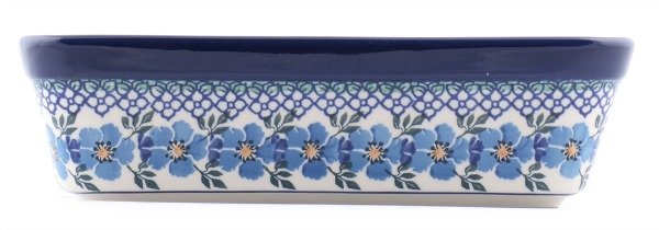 Bunzlau Castle Ovenschaal Langwerpig Pansy