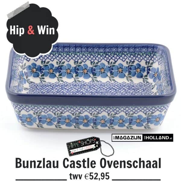 Bunzlau Castle® ovenschaal 'Pansy'