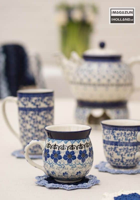 Het Magazijn van Holland - Bunzlau Castle Pansy decor