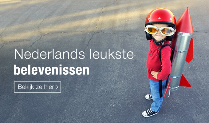 Geef een belevenis cadeau, een onvergetelijke verrassing