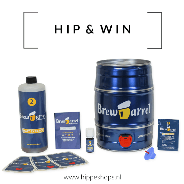 WIN: Brew Barrel het DIY Bier Brouw Pakket (twv €31,95)