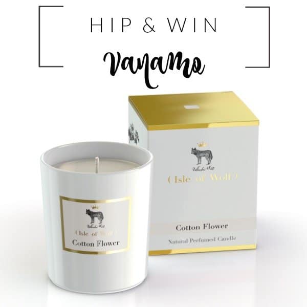 WIN: Isle of Wolf Geurkaars Cotton Flower
