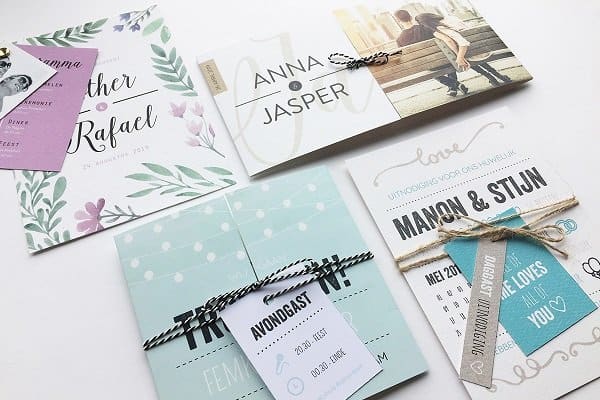 Koningkaart - trouwkaartjes - Hippeshops