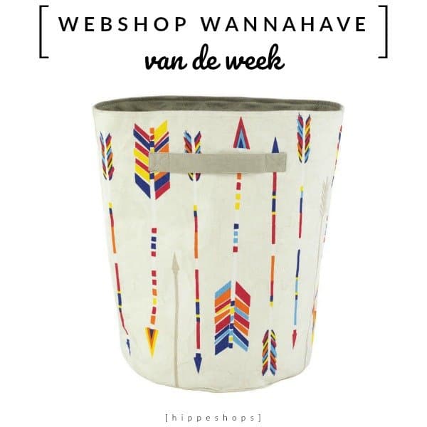 Speelgoedmand Pijlen [Webshop Wannahave van de Week]