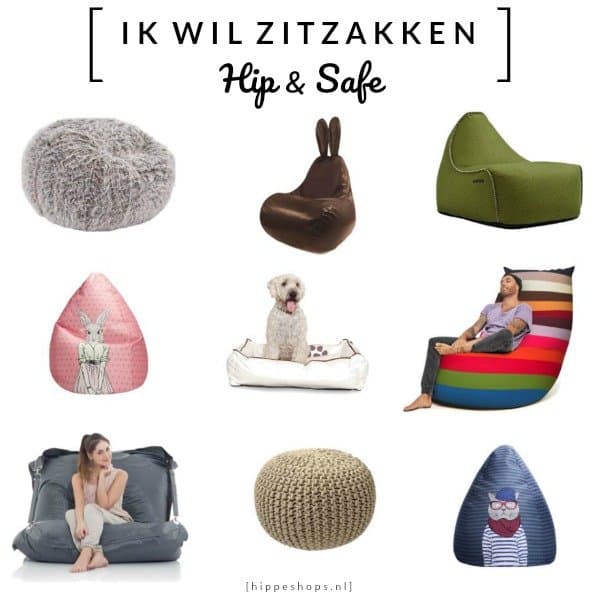 IK WIL ZITZAKKEN – Design Zitzakken en Poefs