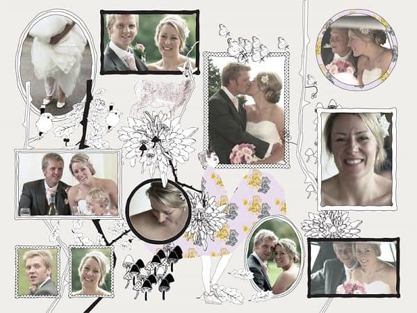 fotocollage huwelijk - easycollage - hippeshops